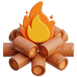 Campfire icon Campfire icon